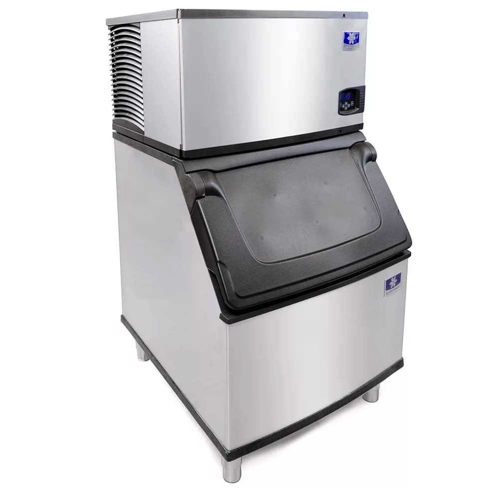 399-IYT0450W161D400 464 lb Indigo NXT™ Half Cube Ice Machine w/ Bin - 365 lb Storage, Water Coole...