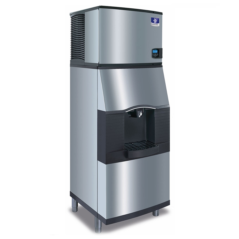 399-IYT0500A161SPA31 516 lb Half Cube Ice Machine w/ Ice Dispenser - 180 lb Storage, Bucket Fill,...