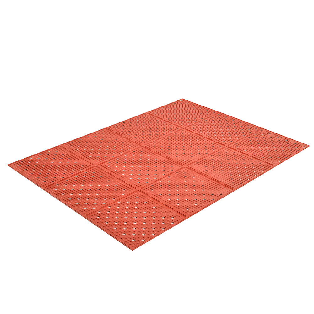 195-416229 Mult-Mat II Reversible Oil Resistant Floor Mat, 3' x 4', 3/8" Thick, Re...