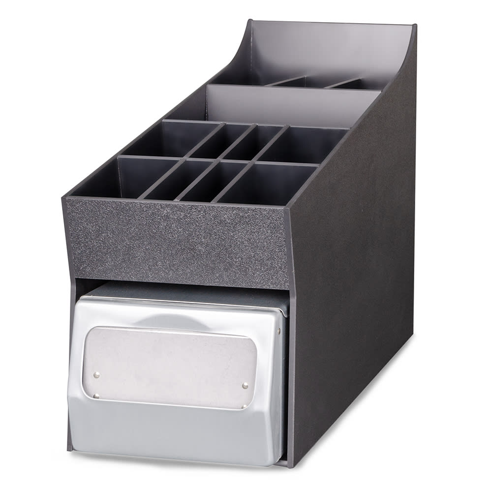 Dispense Rite NLO-ADNH Countertop Straw, Condiment & Napkin Organizer