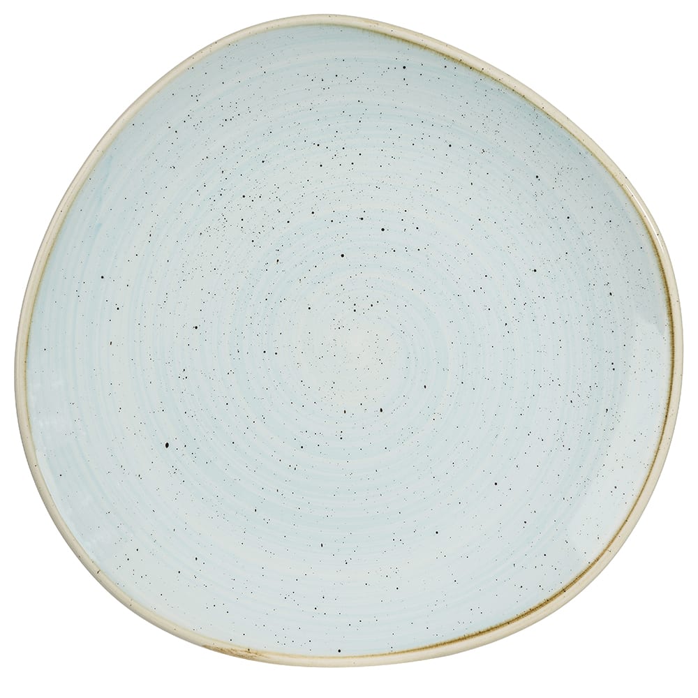 893-SDESOG111 11 1/4" Round Stonecast® Plate - Ceramic, Duck Egg Blue