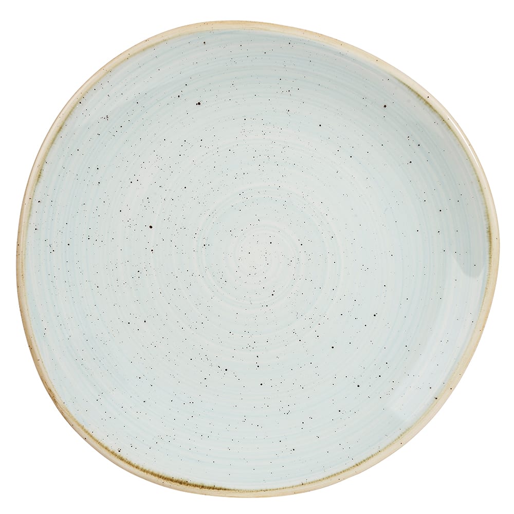 893-SDESOG81 8 1/4" Round Stonecast® Plate - Ceramic, Duck Egg Blue