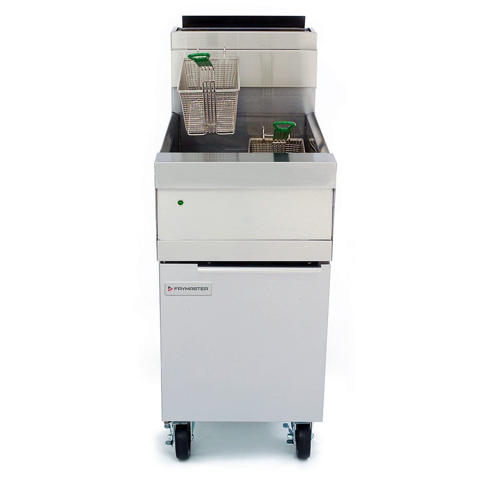 006-HD50GDDNG Gas Fryer - (1) 50 lb Vat, Floor Model, Natural Gas