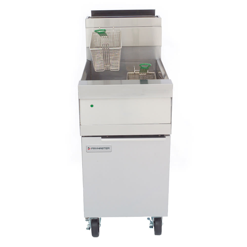 006-HD60GNG Gas Fryer - (1) 80 lb Vat, Floor Model, Natural Gas