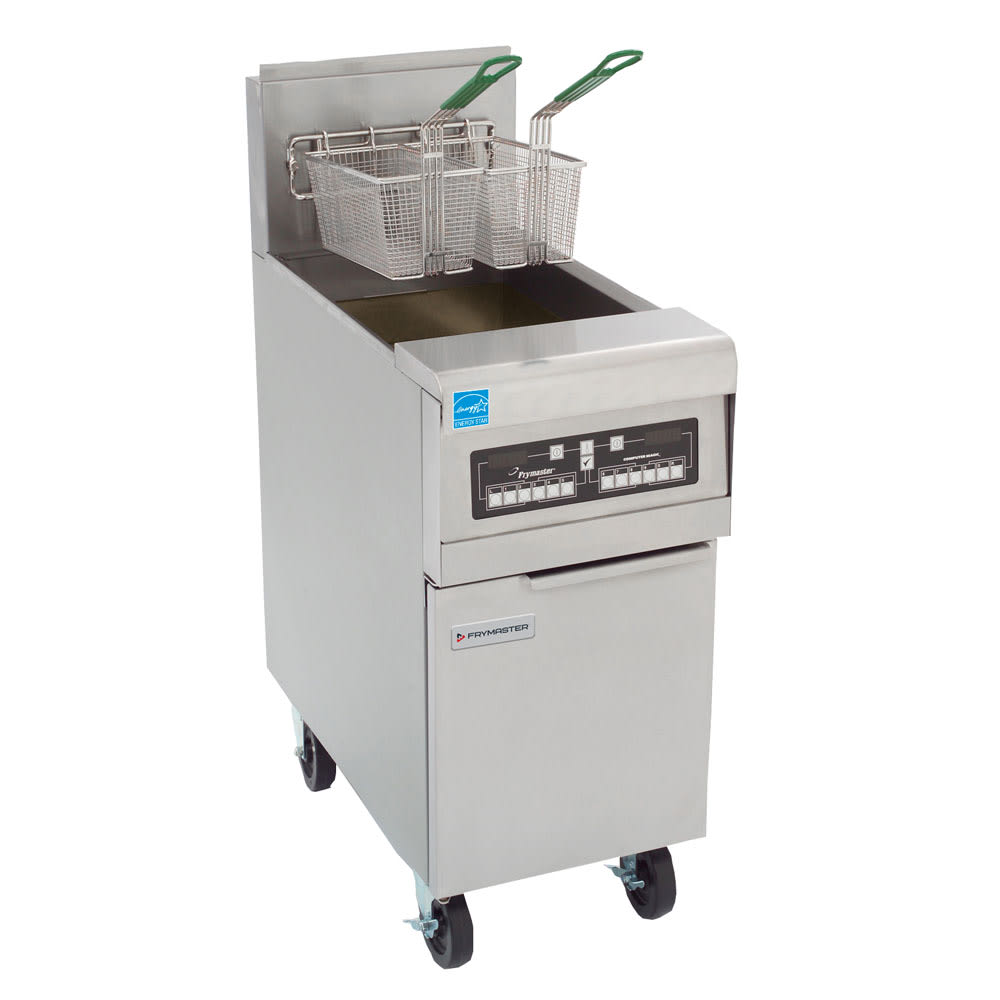 006-PH155NG Gas Fryer - (1) 50 lb Vat, Floor Model, Natural Gas