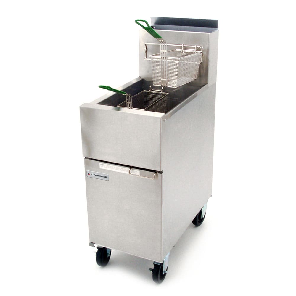 006-SR42NG Gas Fryer - (1) 43 lb Vat, Floor Model, Natural Gas