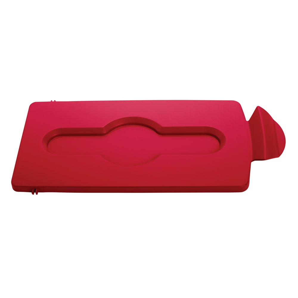 007-2007192 Hinged Lid Insert for 23 gal Slim Jim® Recycling Containers - 16 1/2" x 8",...