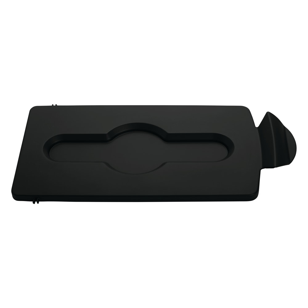 007-2007892 Hinged Lid Insert for 23 gal Slim Jim® Recycling Containers - 16 1/2" x 8",...