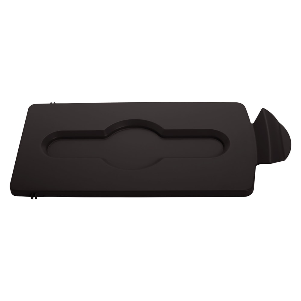 007-2007900 Hinged Lid Insert for 23 gal Slim Jim® Recycling Containers - 16 1/2" x 8",...