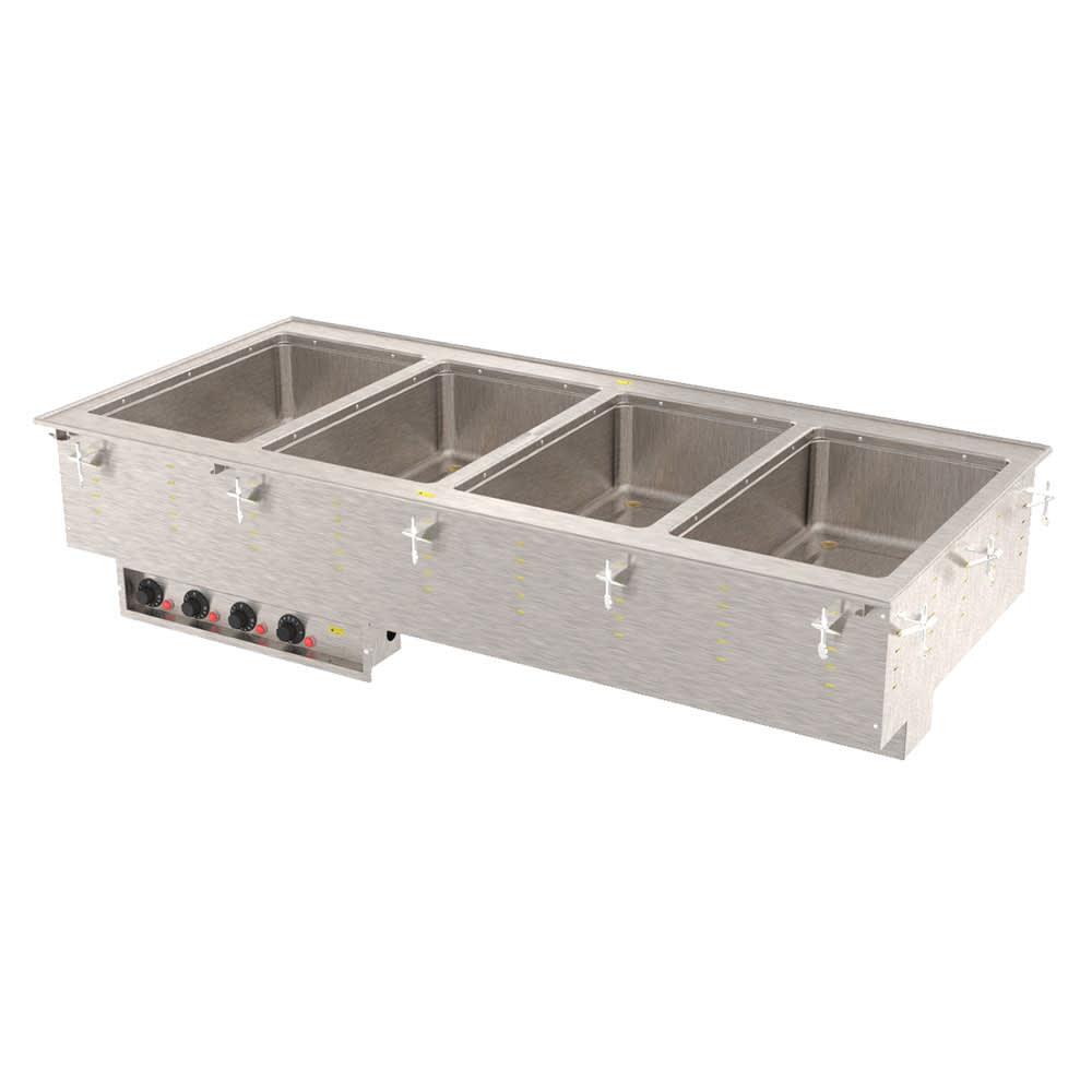 175-3640760HD 54 3/4" Drop In Hot Food Table w/ (4) Wells, 208v/1ph