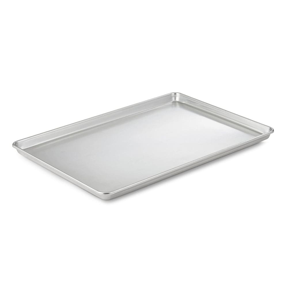 175-939001 1/1 Full Size Bun / Sheet Pan - 26" x 18' x 1", 16 gauge Aluminum, Natu...