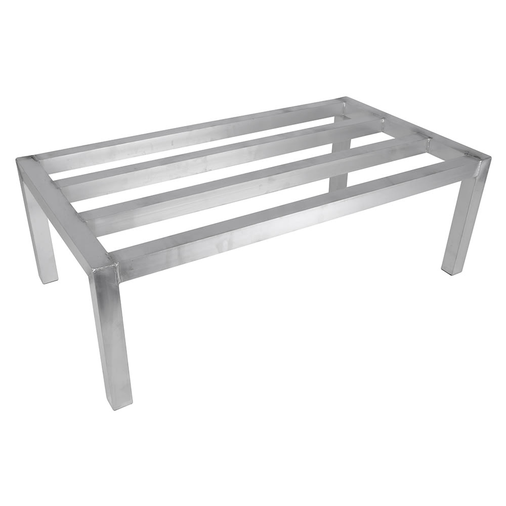 416-ALJB482412 48" Stationary Dunnage Rack w/ 1500 lb Capacity, Aluminum