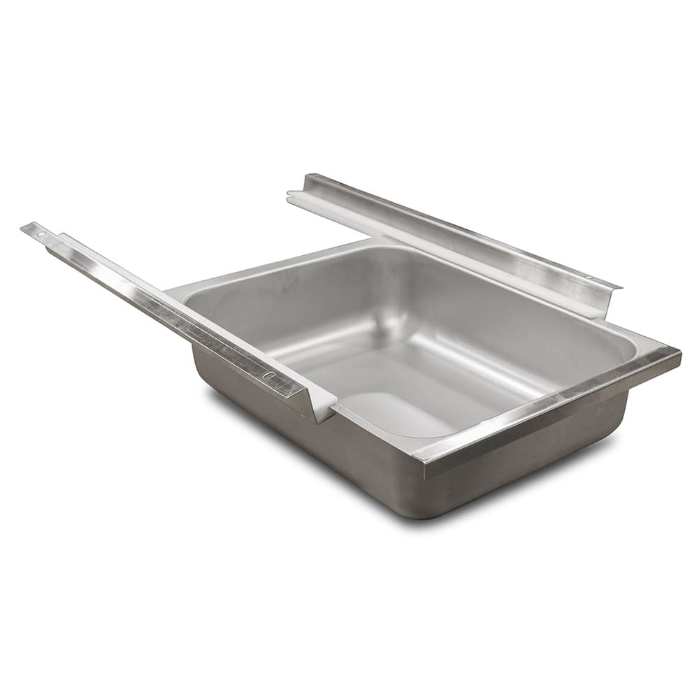 416-DP2015S30 Drawer for 30" Wide Tables- Poly Friction Slides, 15x20x5", Stainless