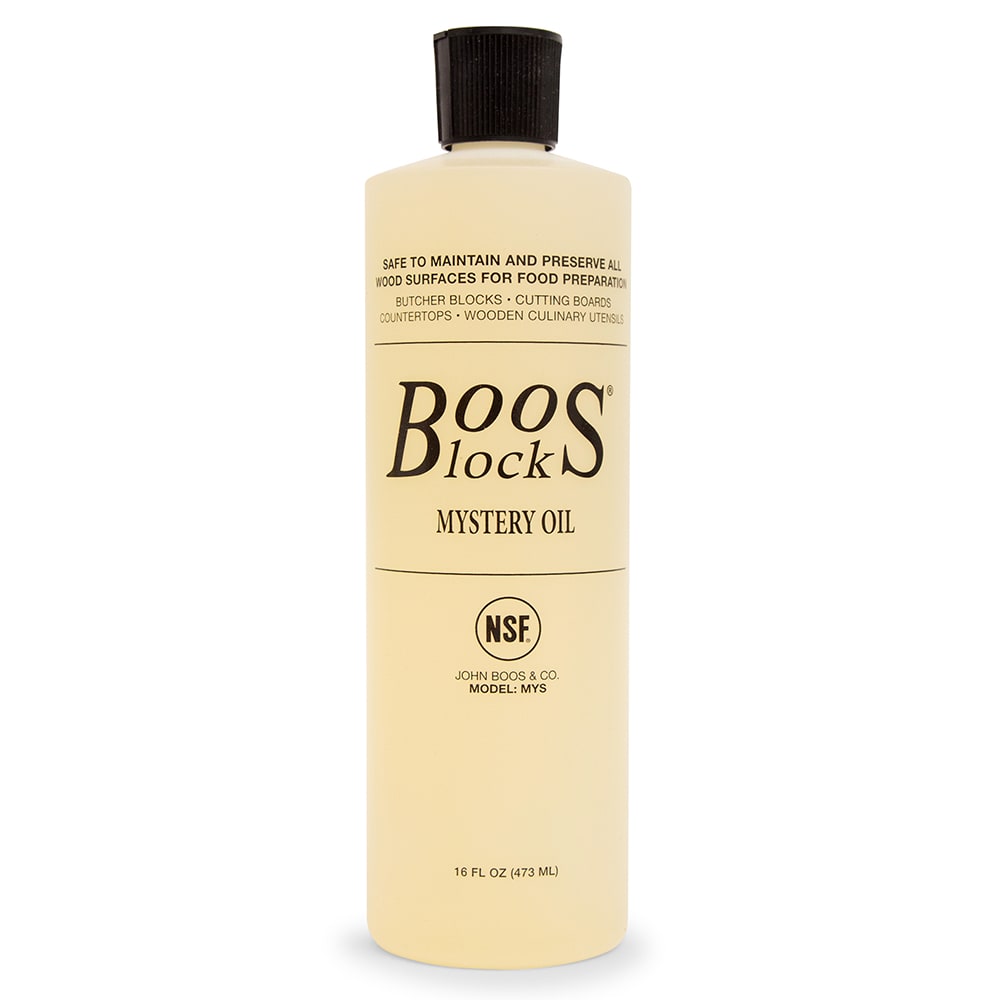 416-MYS Boos Mystery Oil, 16 oz, NSF, for Oiled Finish Wood Tops
