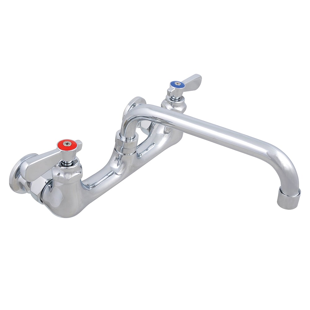 416-PBF8SLF Splash Mount Faucet - 8" Swing Spout, 8" Centers