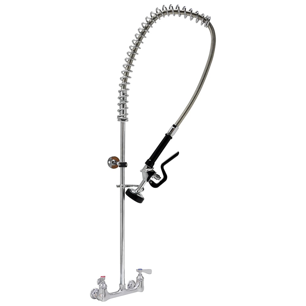 416-PBPRW1LF 38 9/50"H Wall Mount Pre Rinse Faucet - 1 3/20, Base with Nozzle