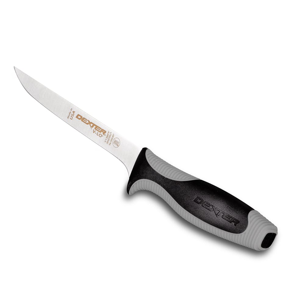 Dexter Russell V136FF-PCP 6" Fillet Knife w/ Soft Rubber Handle, Carbon Steel