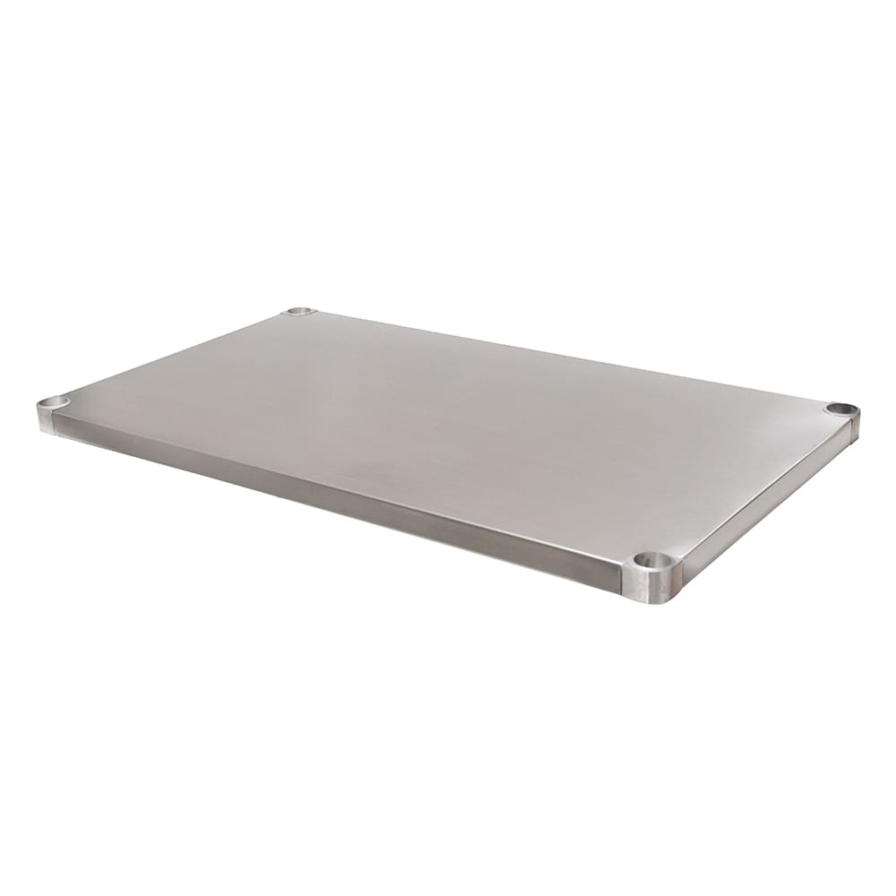 Advance Tabco US-30-60 Undershelf for 30" x 60" Work Table, 18 ga 430 Stainless
