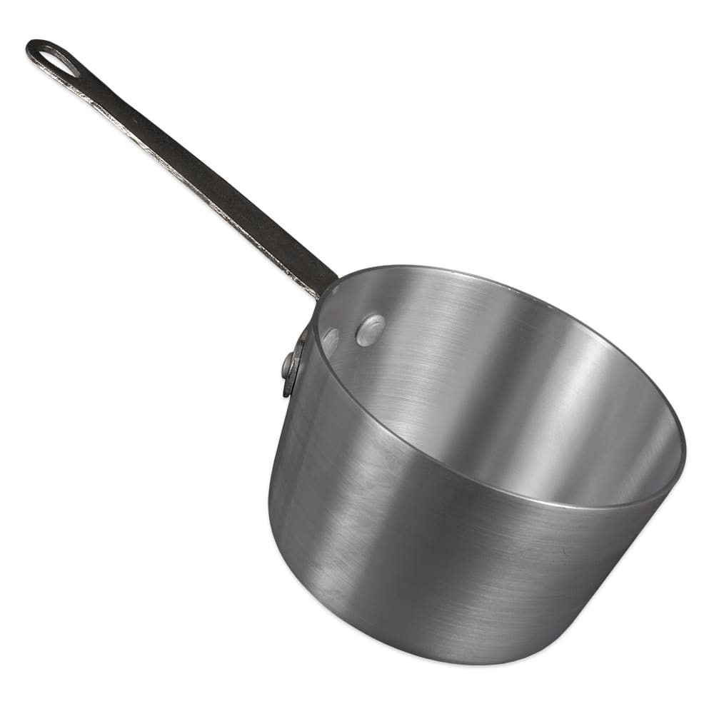 370-ASP1 1 1/2 qt Aluminum Saucepan w/ Solid Metal Handle