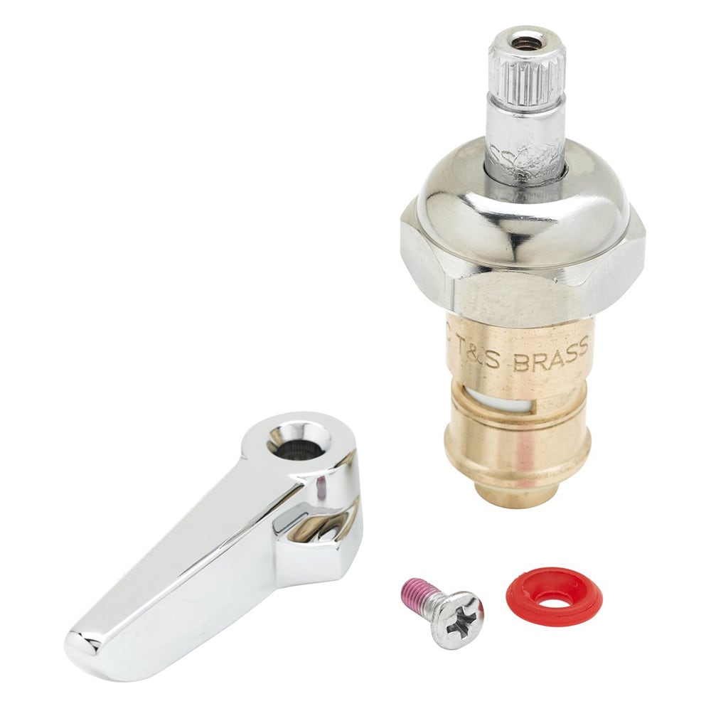 T&S 012446-25 Cerama Cartridge w/ Check Valve for Hot Right-to-Close Faucet Handle