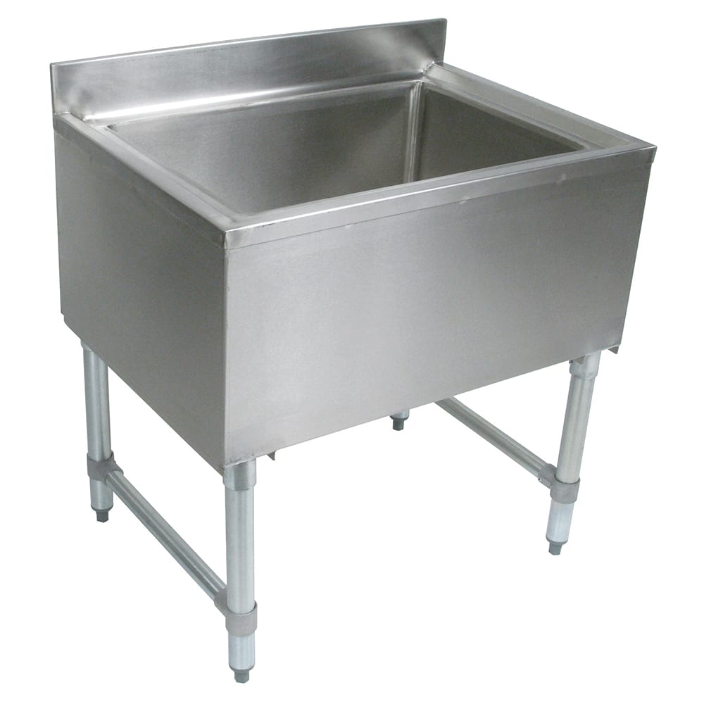 416-EUBIB123621 36" x 21" Drop In Ice Bin w/ 115 lb Capacity - Insulated, Stainless