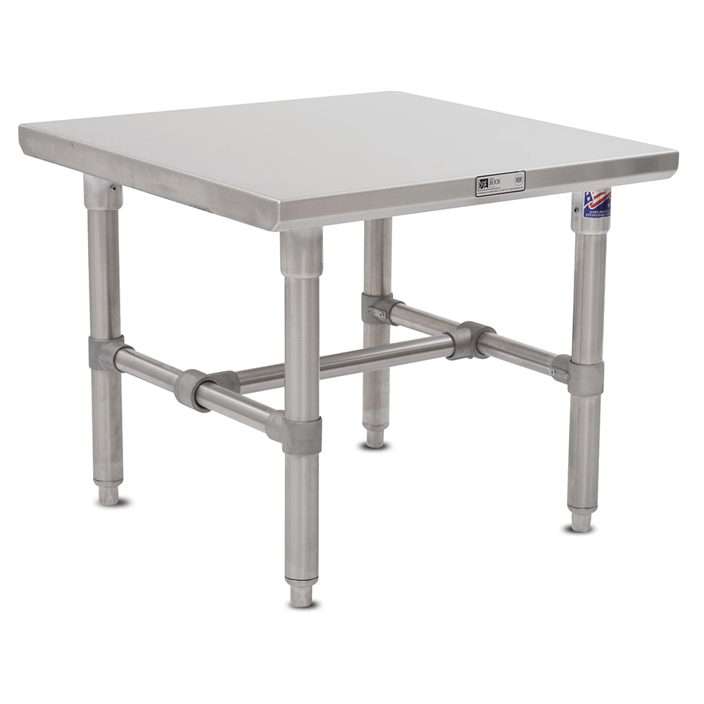 416-S16MS09 Machine Stand w/ Stainless Legs & Bracing, 30 x 24"