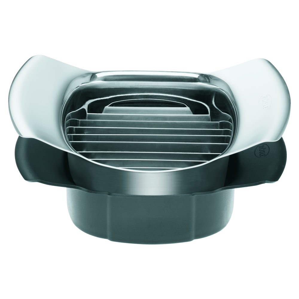 165-12755 6.3" Tomato Mozzarella Slicer w/ 10 Serrated Blades, 3.9" Round