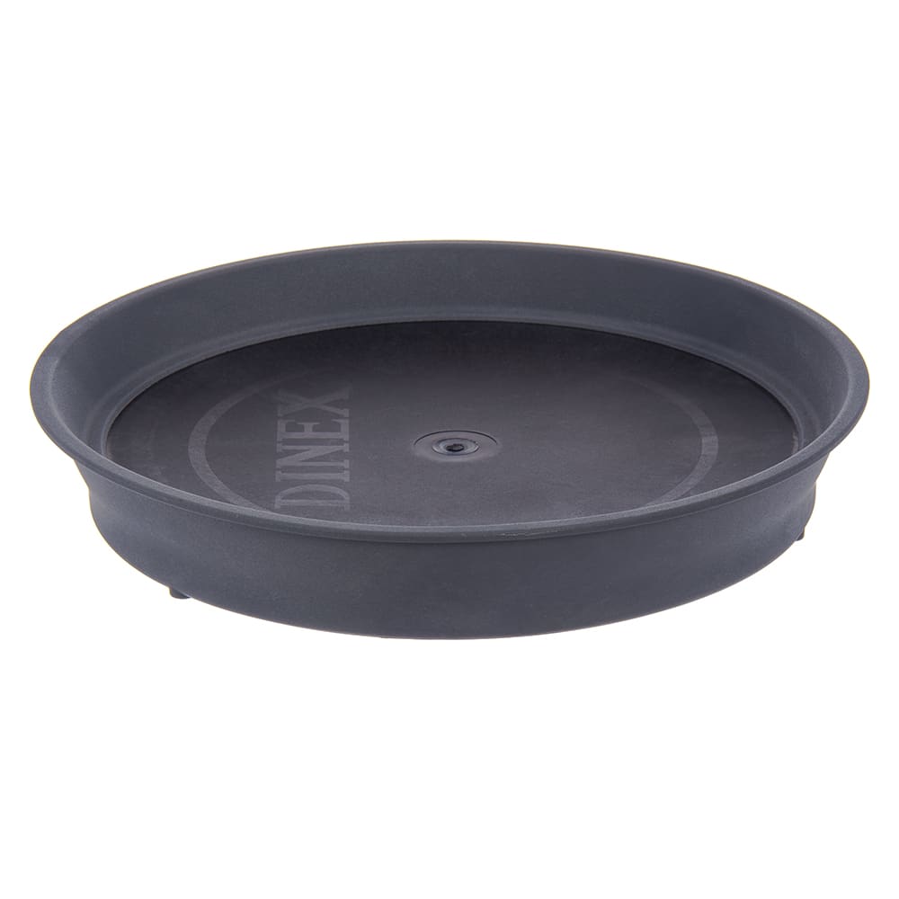 171-DX1411044 9 7/10" Round Base for Duratherm™ Induction Charger - Plastic, Graphite Gray