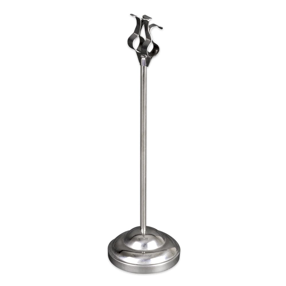 370-MCH8 8" Number Card Holder - Stainless/Cast Iron