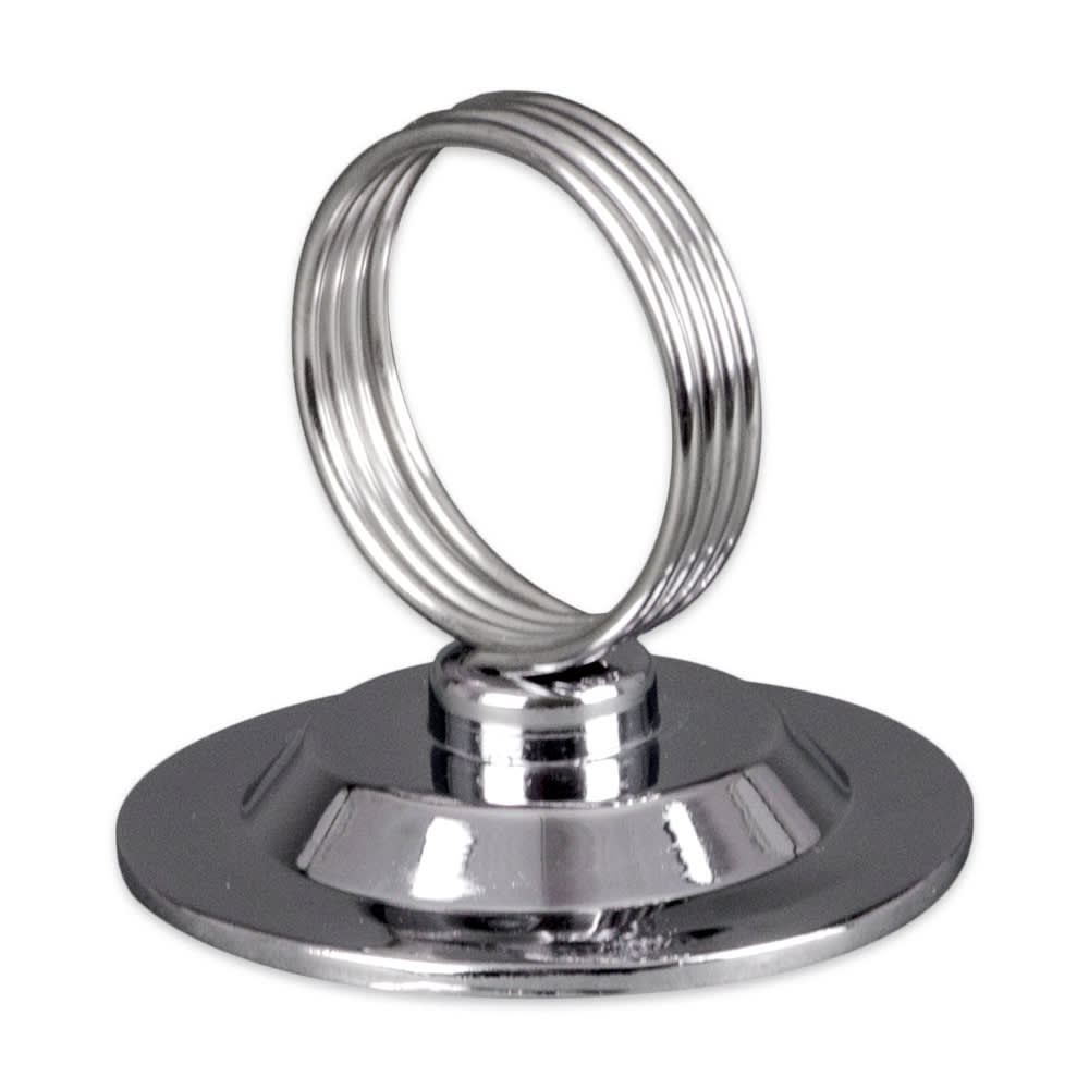 370-MHRCHB Ring Clip Menu Holder - Stainless
