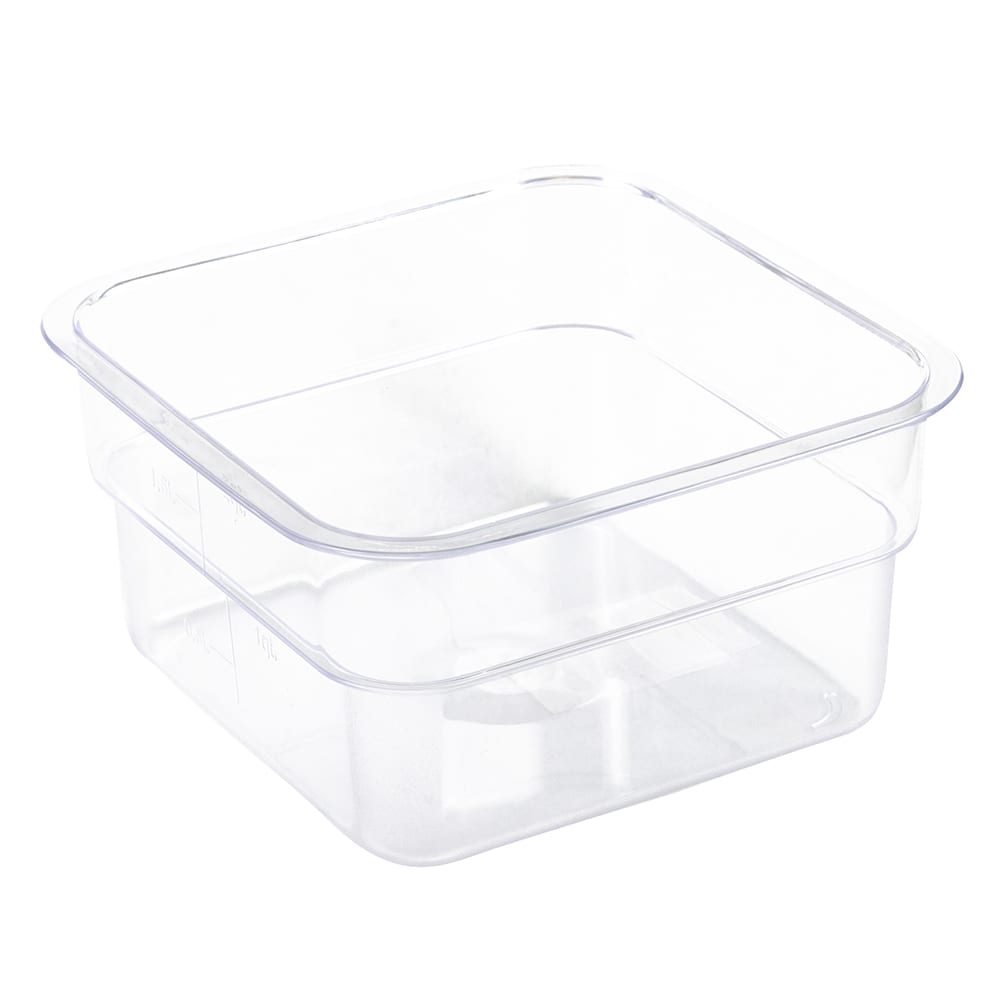 370-SCQ2PC 2 qt Square Storage Container - Polycarbonate