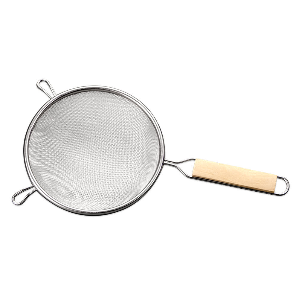 370-SDF6SS 6 1/4" Fine Mesh Double Strainer - Stainless