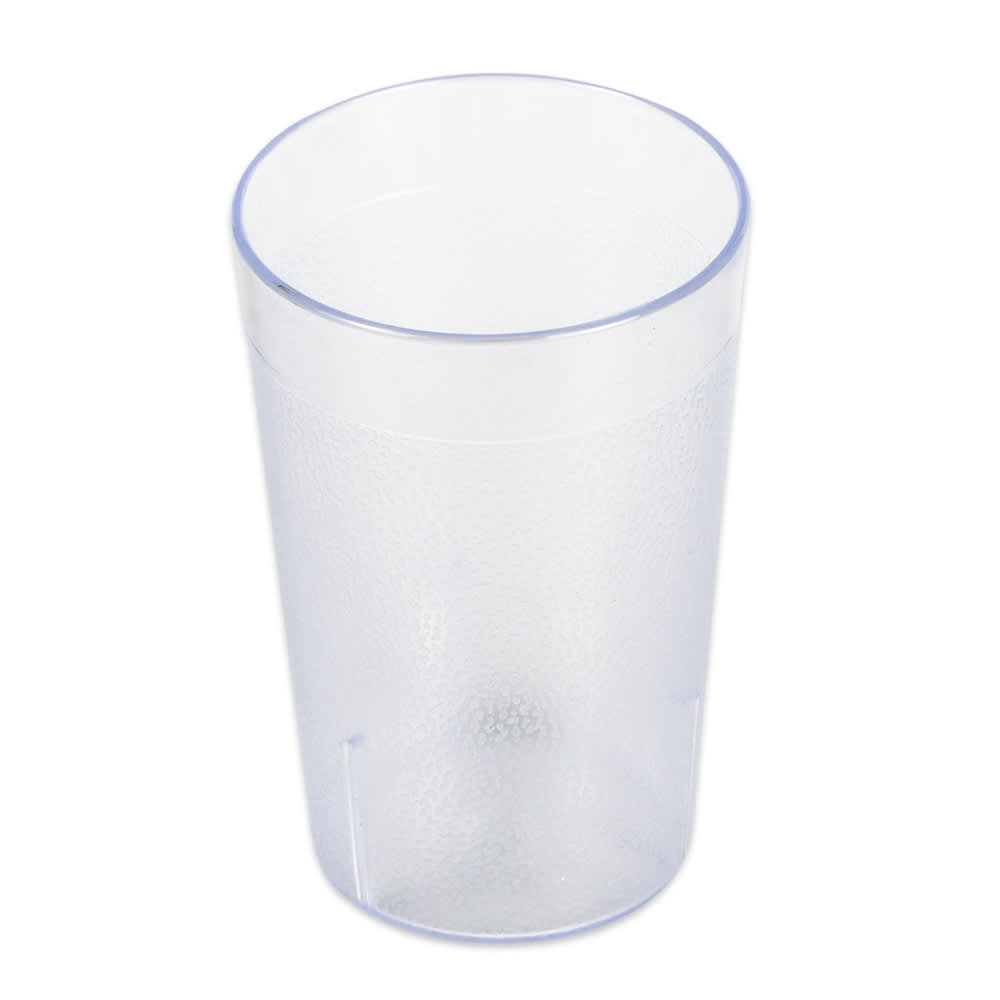 370-TBP08C 8 oz Clear Plastic Tumbler