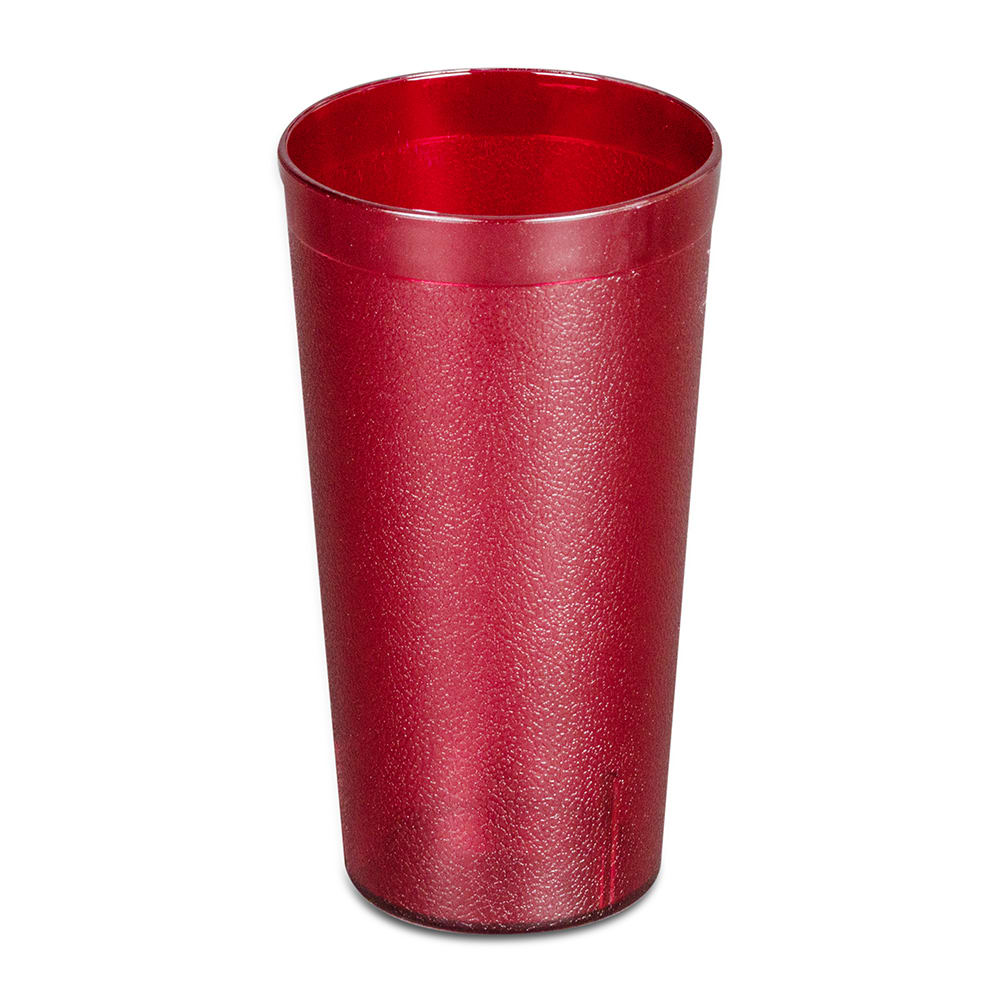 370-TBP16R 16 oz Red Plastic Tumbler