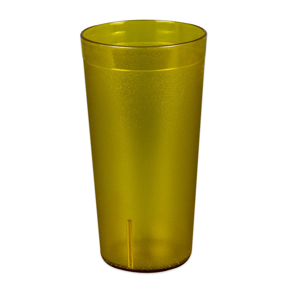 370-TBP20A 20 oz Amber Plastic Tumbler