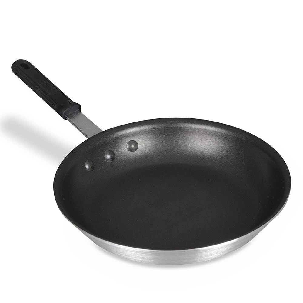 370-AFX10H 10" Aluminum Frying Pan w/ Solid Metal Handle