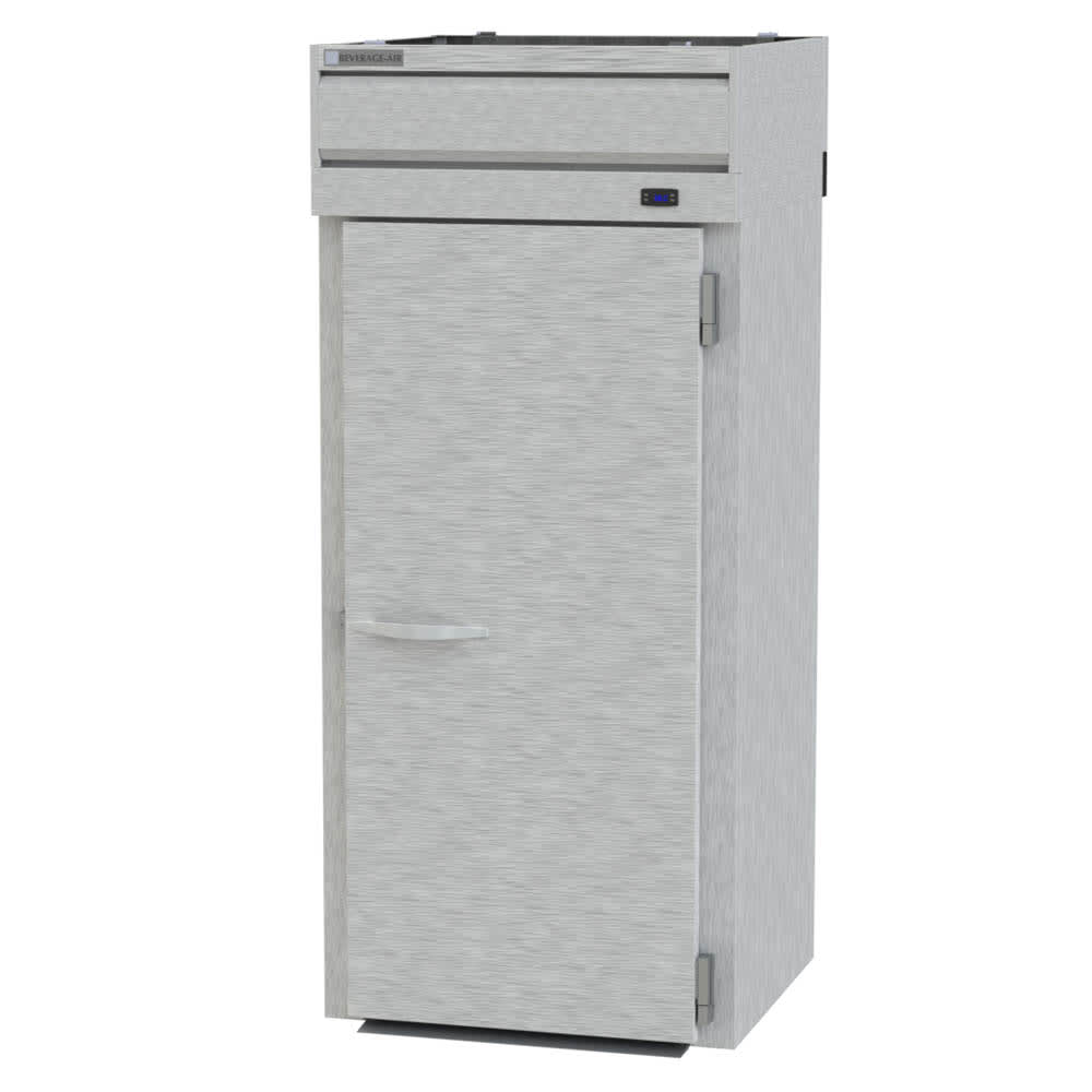 118-PRT11AS 33" One Section Roll Thru Refrigerator, (1) Right Hinge Solid Door, 115v
