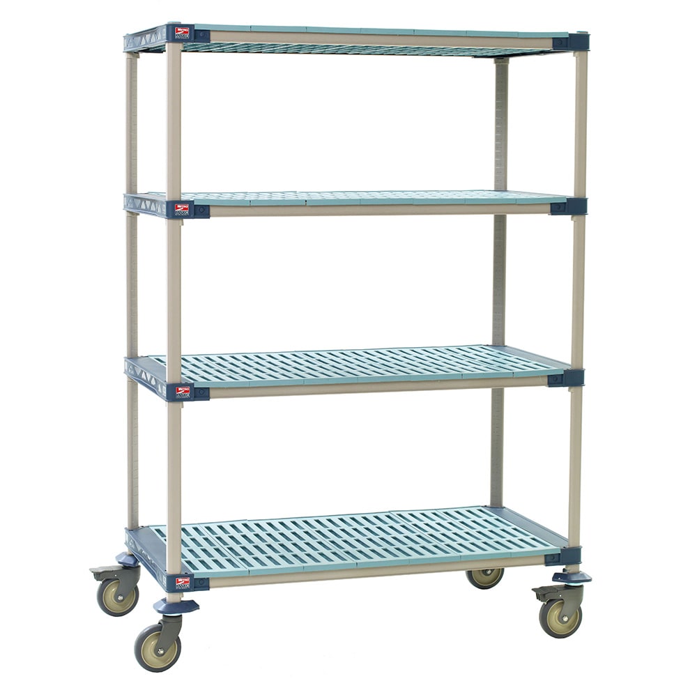 001-X366PG4 MetroMax 4™ Polymer Louvered Shelf Kit - 60"W x 18"D x 68"H