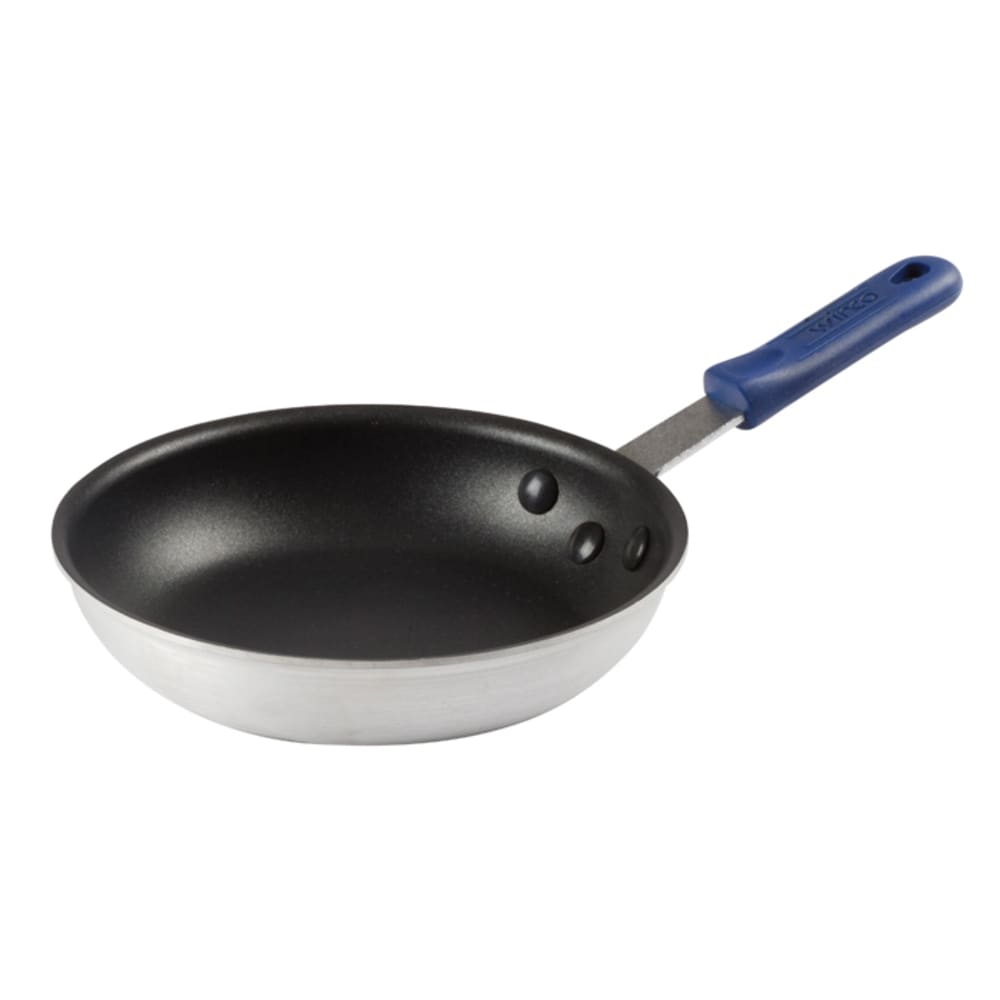 Winco AFP-8XC-H 8" Aluminum Frying Pan w/ Solid Silicone Handle