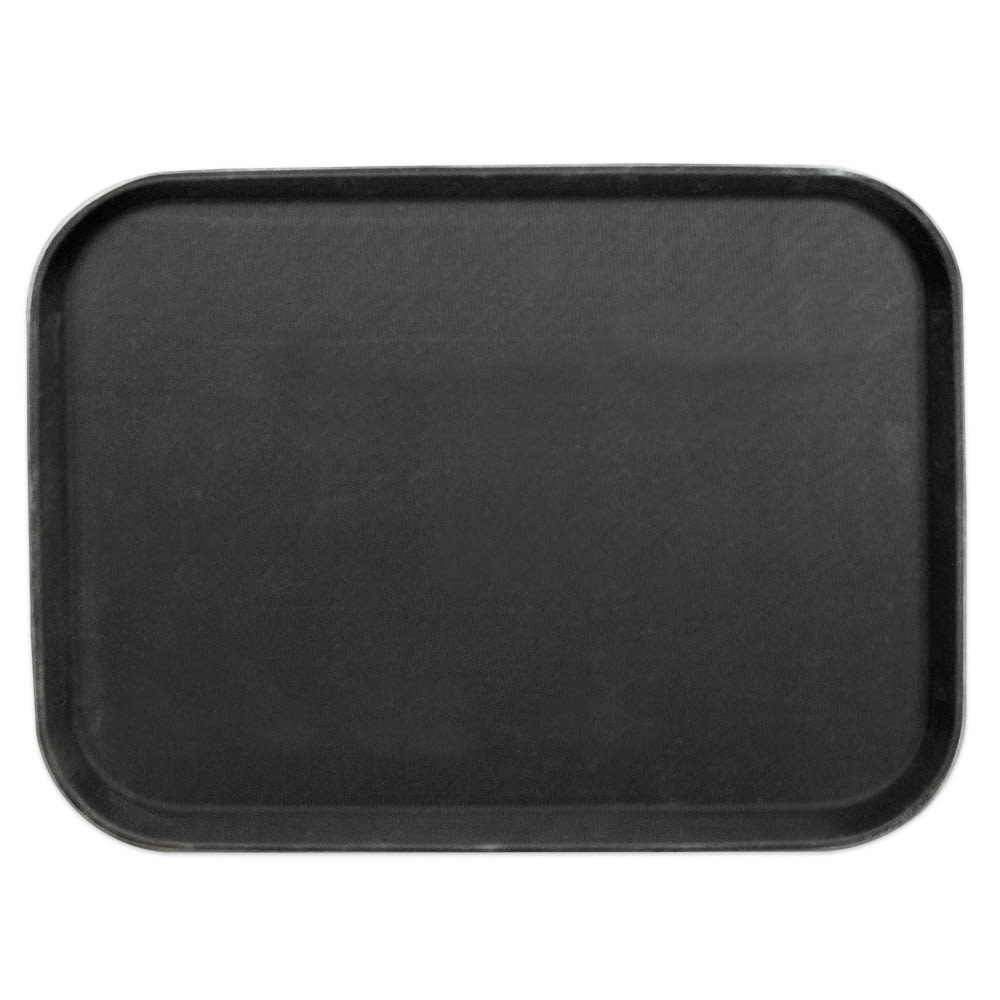 370-GT1418BK Rectangular Grip Tight Tray - 14x18" Black