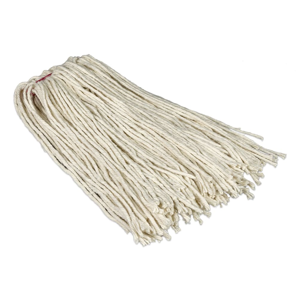 370-MOP32CE Cut-End Mop Head - 18 3/4x6 3/4" Polyester/Cotton