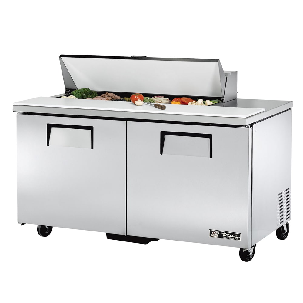 598-TSSU6012 60" TSSU Series Sandwich/Salad Prep Table w/ Refrigerated Base, 115v