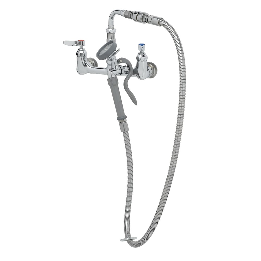 064-B016701 Splash Mount Faucet - 54" Hose, 8" Centers