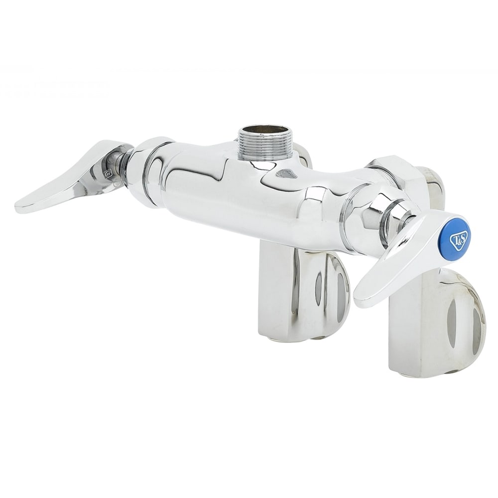 064-B0240LN Sink Mixing Faucet, 1/2" IPS Female, Adjustable Centers, Wall Mount