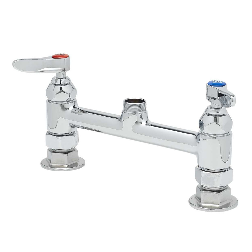 064-B0320LN Faucet, Rigid Base, 1/2" IPS Female, 8" Centers, Deck Mount