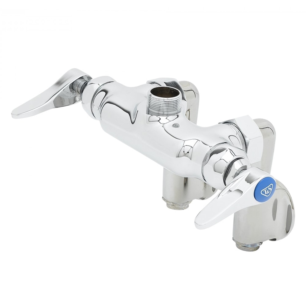 064-B0342LN Faucet, Rigid Base, 1/2" IPS Female Inlets, 4" Centers, Wall Mount