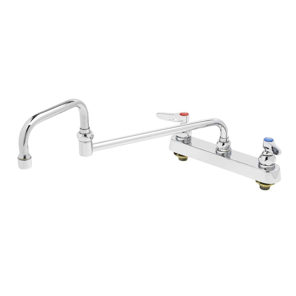 064-B1132 Deck Mount Faucet w/ 18" Double Jointed Swing Nozzle