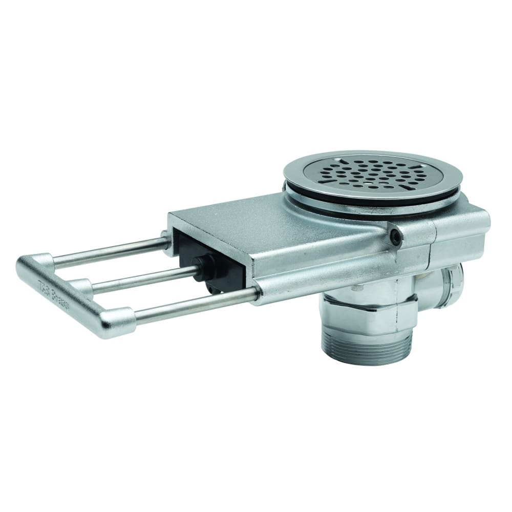 064-B3990 Modular Waste Drain Valve w/ Pull Handle & 3 1/2" Sink Opening