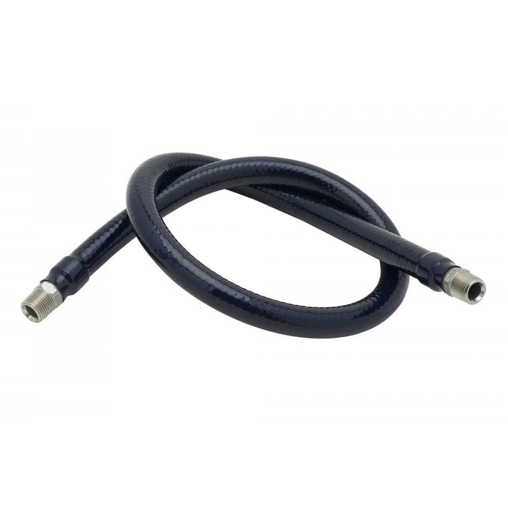 064-HW2B72 72" Connector Water Hose, 3/8" w/ Male Threads