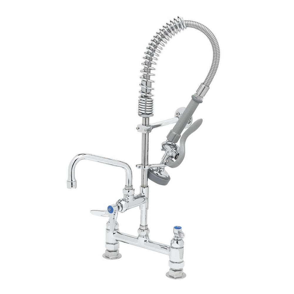 064-MPZ8DLN06 24 9/16"H Deck Mount Pre Rinse Faucet - 1.15 GPM, Base with Nozzle
